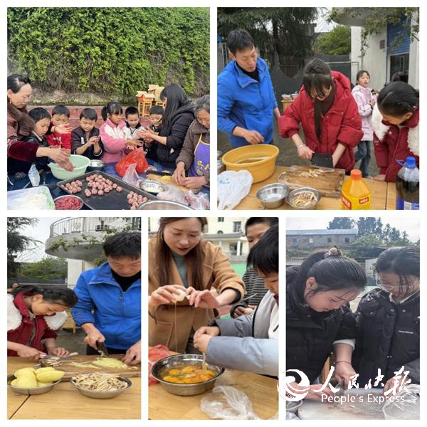 “家校携手，美好食光，烟火气里见成长···